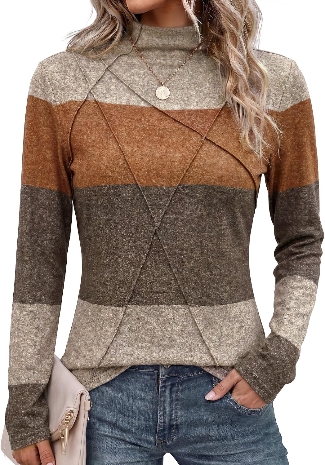 WIHOLL WIHOLL Long Sleeve Shirts for Women Fall Tops Casual Outfits